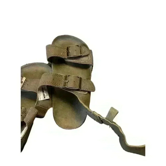 Carter’s Kids  Brown Faux Cork Sandals - Picture 2 of 6